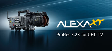 Nuovo Prores 3.2K per l'Alexa per file in UHD