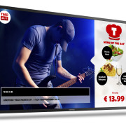 La serie Toshiba Pro-Signage II, attiva 24 ore al giorno