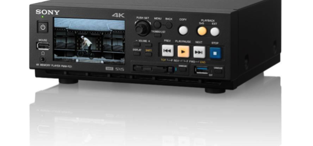il nuovo 4K Memory Player PMW-PZ1 di Sony