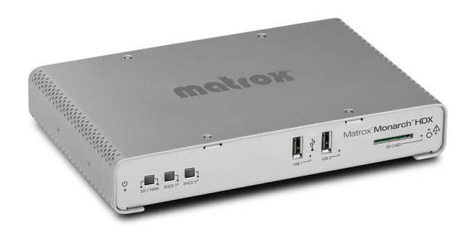 Lo streaming broadcast di Matrox