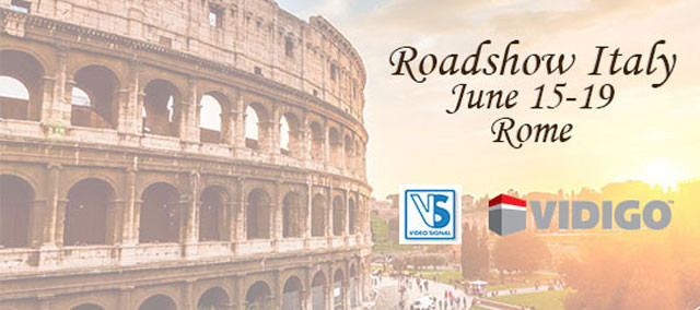 Open House Vidigo Video Signal a Roma il 15-19 giugno 2015