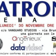 Panatronics Cinema Day il 30 novembre (e RED Italian Tour)