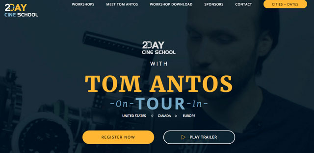 Blueshape sponsorizza gli incontri “Meet Tom Antos”