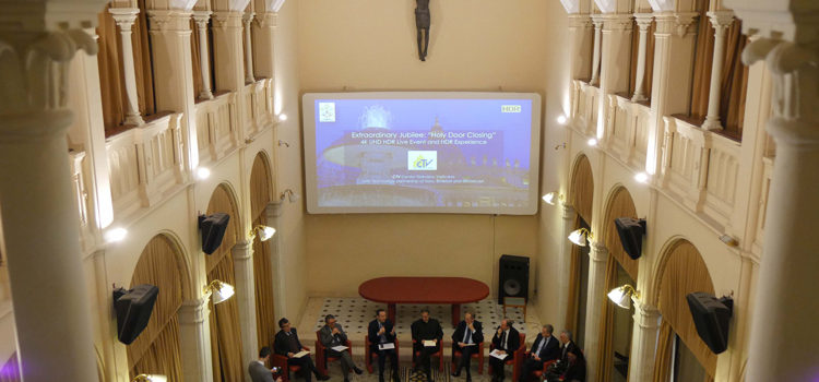 Le riprese al top della tecnologia per la chiusura dell’Anno Santo