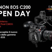 Tre appuntamenti per scoprire la nuova Canon EOS C200