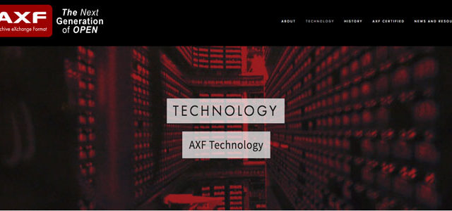 La ISO / IEC Ratifica lo standard SMPTE® Archive eXchange Format (AXF)