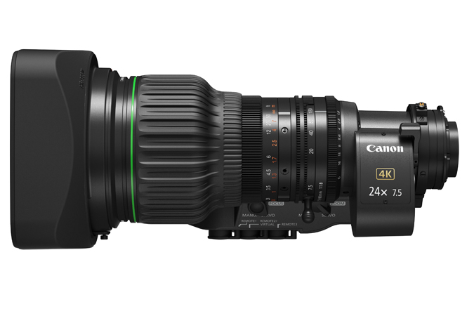 Solo ottiche 4k da Canon