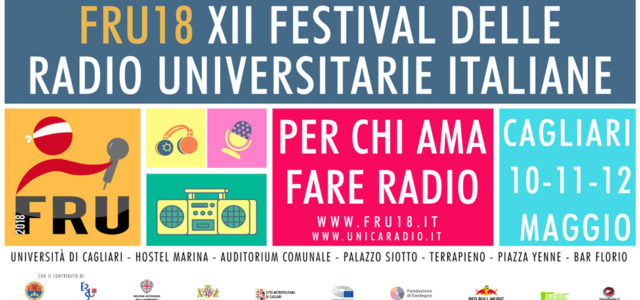 FRU18 – Festival delle radio universitarie italiane a Cagliari