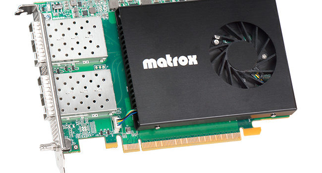 Matrox trasporta il video in rete
