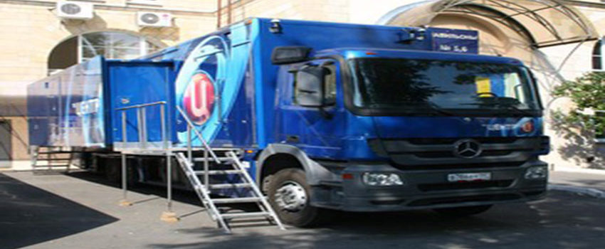 I server Slomo.tv Dominator AT/3G installati a Mosca