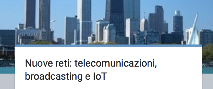 Nuove reti per la convergenza