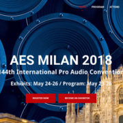 AES e il principale evento europeo audio dell'anno