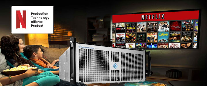 Rohde & Schwarz partecipa al programma Netflix Post Technology Alliance