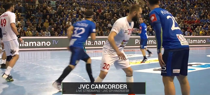JVC al Campionato Italiano di Handball