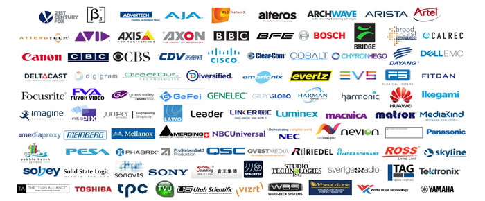 L'AIMS dimostra l'interoperabilità AV-Over-IP