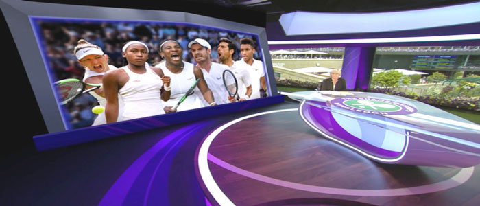 RT Software, AR per BBC Sport a Wimbledon.