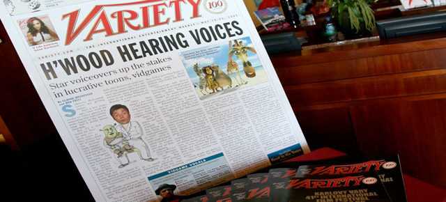 Al via Variety Italia, la bibbia del cinema
