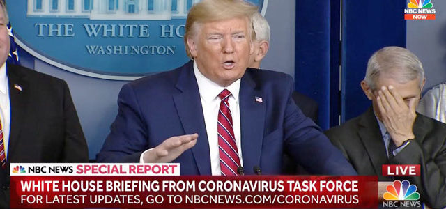 Le Tv americane: stop a dirette di Trump