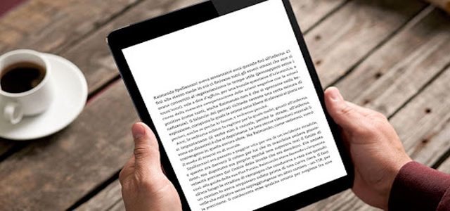 Il lockdown fa bene all'eBook, +7,9%