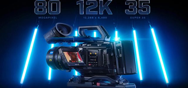 La nuova cinepresa digitale Blackmagic Design è una 12k