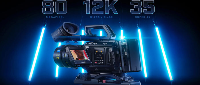 La nuova cinepresa digitale Blackmagic Design è una 12k