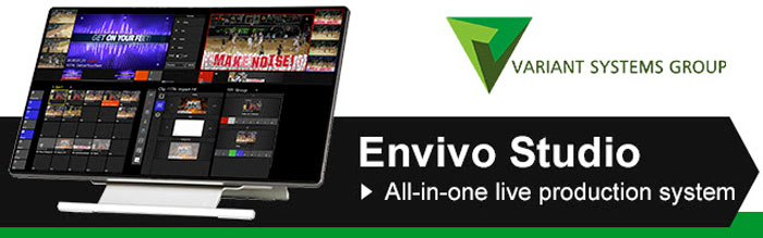 FOR-A: Envivo Studio, la soluzione ideale per riprese dal vivo, sportive e non