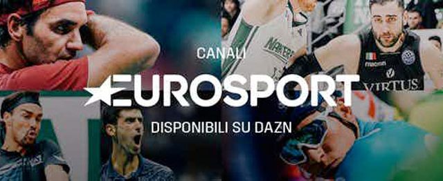 I programmi Eurosport saranno visibili su Dazn
