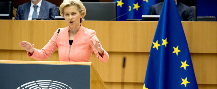 Ursula von der Leyen: "al digitale il 20% del Recovery Fund"