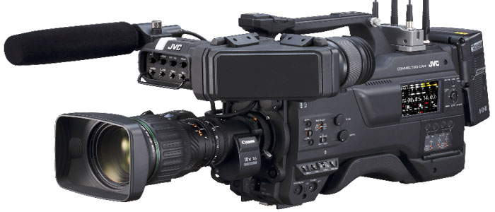 Connected Cam di JVC con tecnologia SRT per una bassa latenza