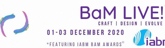 BaM Live dall'1 al 3 dicembre tre giorni online con l'IABM