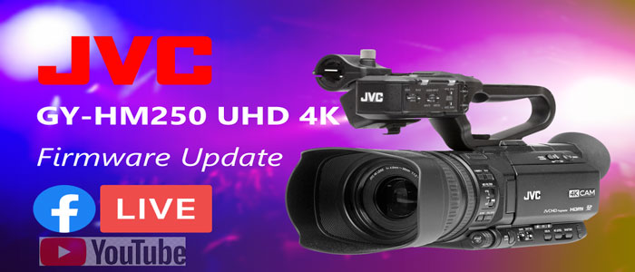Nuovi aggiornamenti per la videocamera palmare 4K di JVC