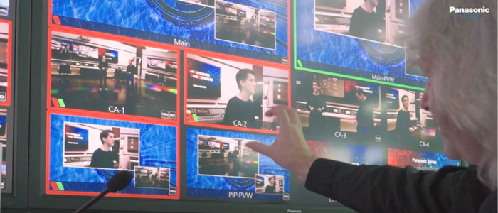 Studio virtuale, produzione remota: il sistema Panasonic