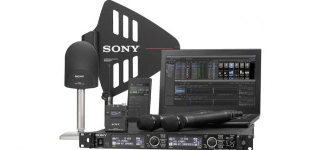 I radiomicrofoni digitali Sony presentati all'evento di Leading Technologies