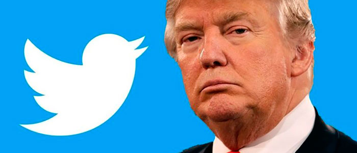 I social oscurano Trump