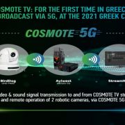 Prima tv sulla rete 5G in Grecia per la finale di campionato