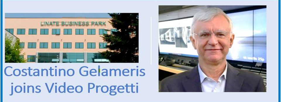 Costantino Gelameris entra nel team di Video Progetti