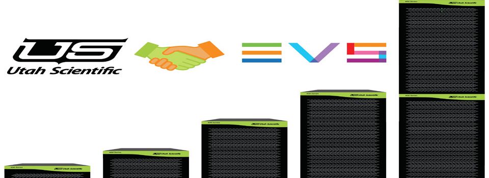 Utah Scientific con EVS il controllo e routing delle emittenti che lavorano in SDI nativo
