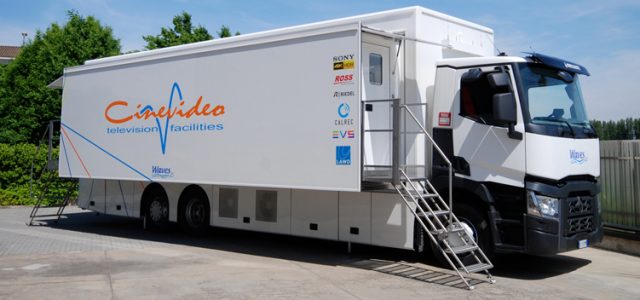 L'OB Van Cinevideo 4K 12G utilizza Lawo VSM per il controllo generale della trasmissione