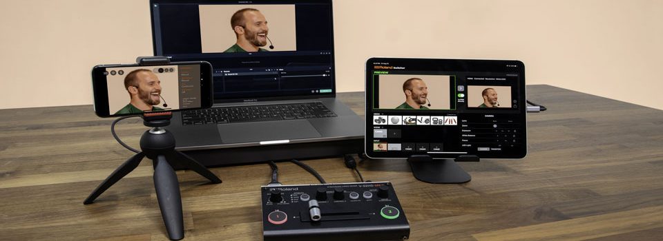 Roland annuncia lo streaming video mixer V-02HD MK II