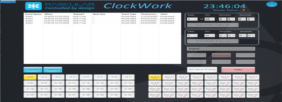 Il controllo del router automatico reso facile con Clockwork di Rascular