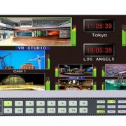 Il nuovo multiviewer IP FOR-A monitora i flussi di lavoro di produzione ibridi