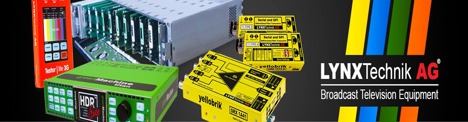 Seconda generazione di Yellowbrik da Lynx Technik, il Sync Pulse Generator con Genlock